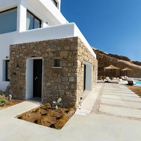 Apellon Mykonos Luxury Seaview Retreat וילה אנו מרה